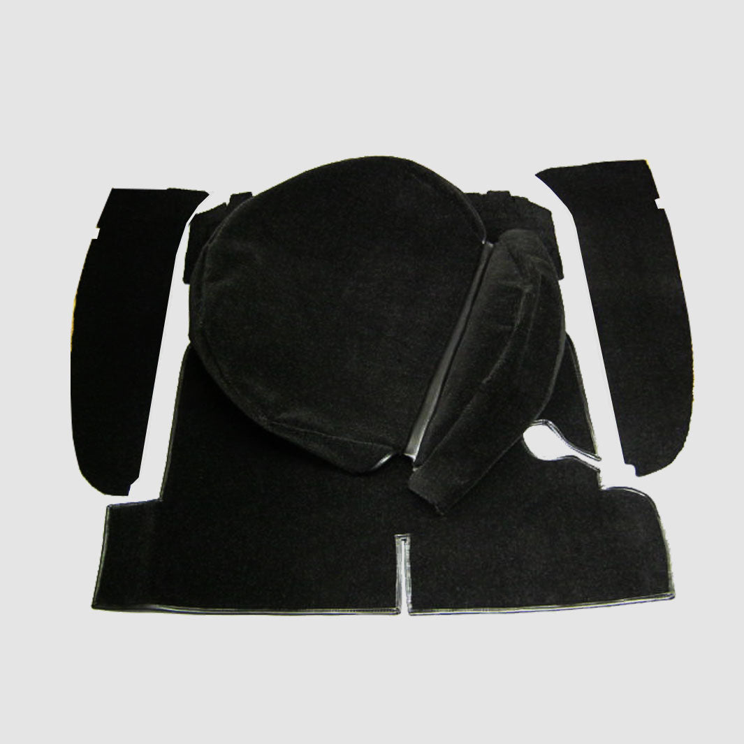 MGA Roadster/Coupe Boot Carpet Set | Mirror Trim- MG